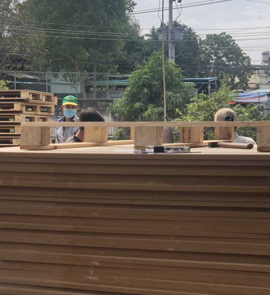 pallet gỗ ván ép ở bình dương