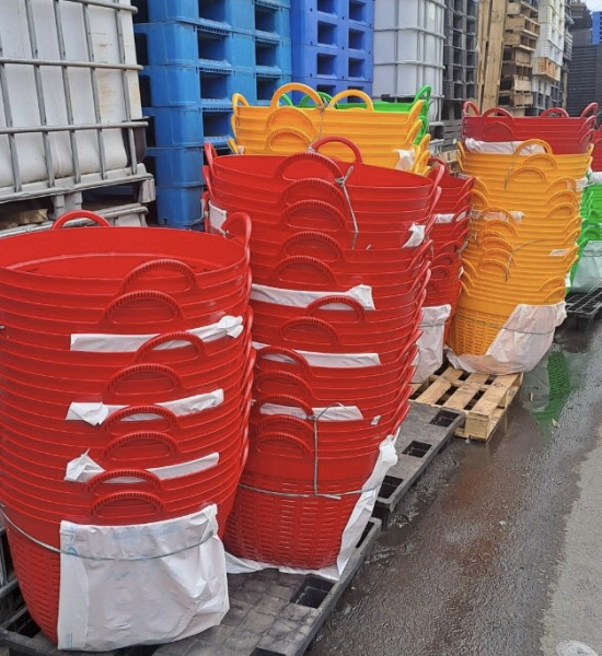 rổ nhựa có quai số lượng lớn